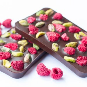 Raspberry and Praline chocolate